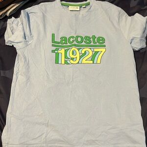 Lacoste — Sky Blue T-Shirt — XL